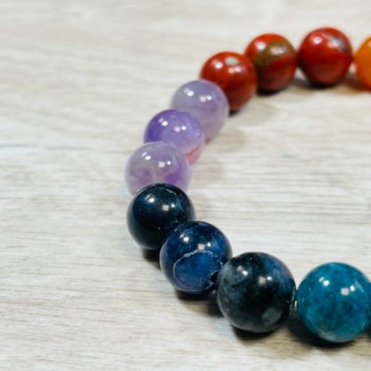 Lithothérapie bracelet 7 chakras