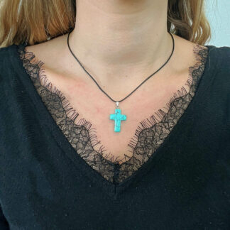 Collier turquoise